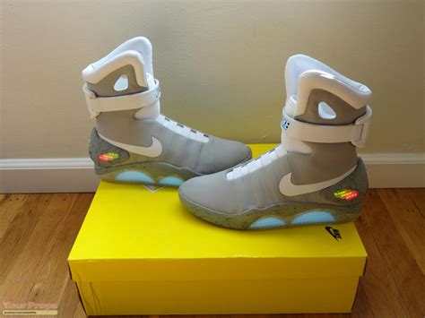 replica back to the future shoes|nike mag back to the future.